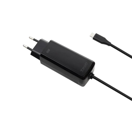 Tooq Cargador portátil GAN USB-C PD 65W Cúbico