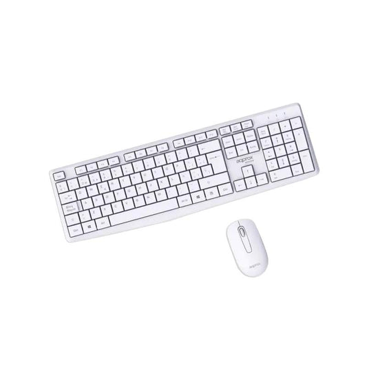 APPROX Teclado+raton inalamb X420W 1000DPI Blanco