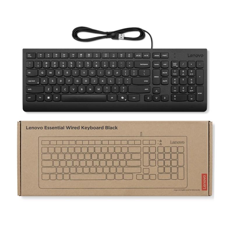 Lenovo Teclado con cable USB