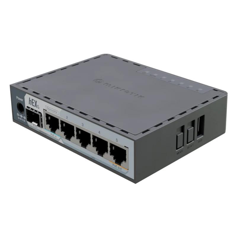 Mikrotik E60iUGS hEX Router 5xGbE PoE-I/O 1x2.5SFP