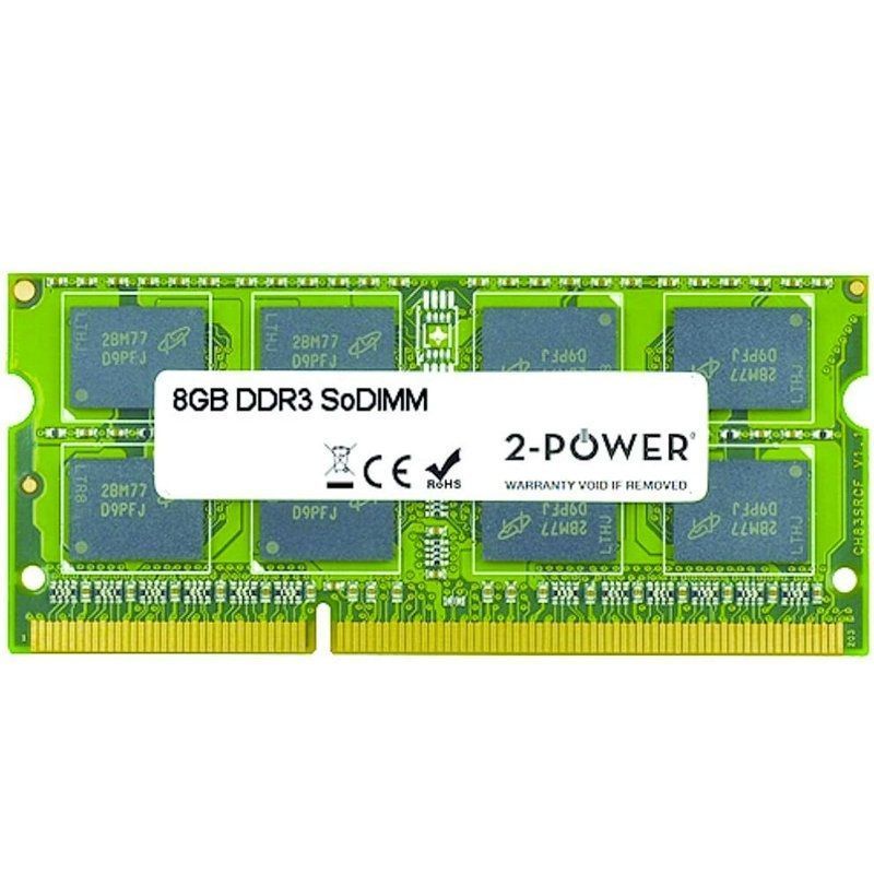Memoria RAM 2-Power MultiSpeed 8GB
DDR3L
1066
1333
1600MHz
1.35V
CL7/9/11
SODIMM
