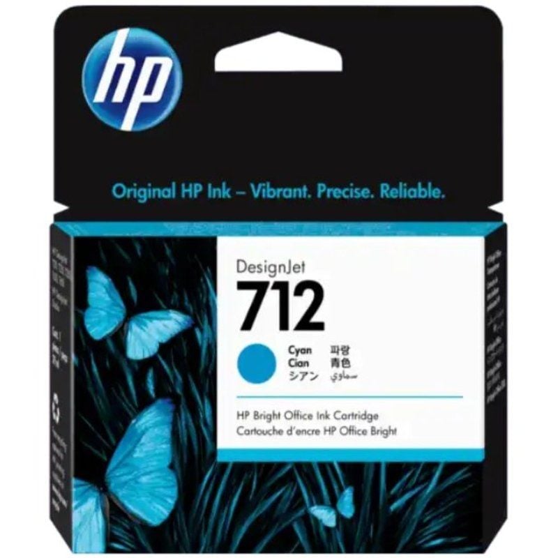 HP Cartucho 712 Cian