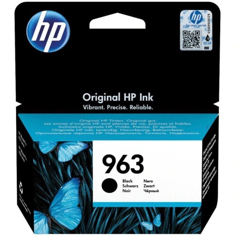 Cartucho de Tinta Original HP nº963
Negro