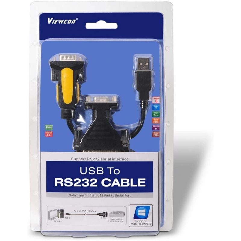 Cable Conversor impresora Aisens A104-0039
USB Macho - DB9 Macho
1.8m
Negro