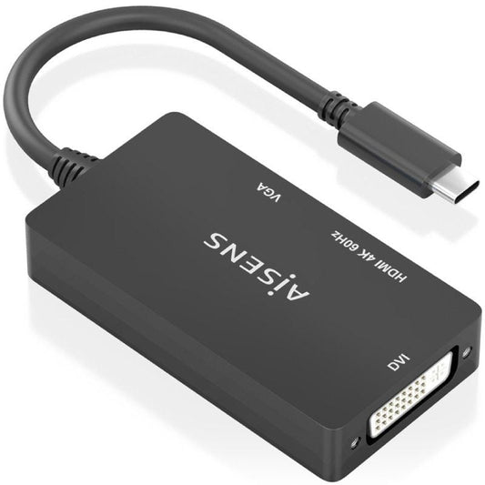 Conversor HDMI Aisens A109-0954
USB Tipo-C Macho - DVI/HDMI/VGA Hembra
15cm
Negro