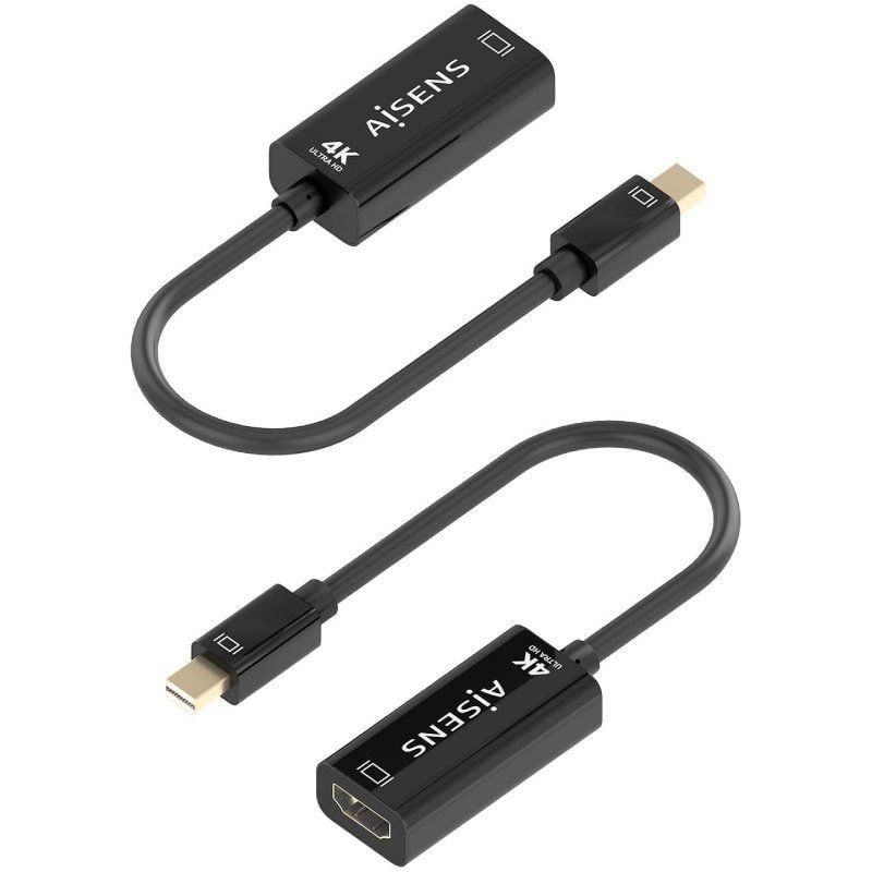 Cable Conversor Aisens A125-0904
Mini DisplayPort Macho - HDMI Hembra
15cm
Negro
