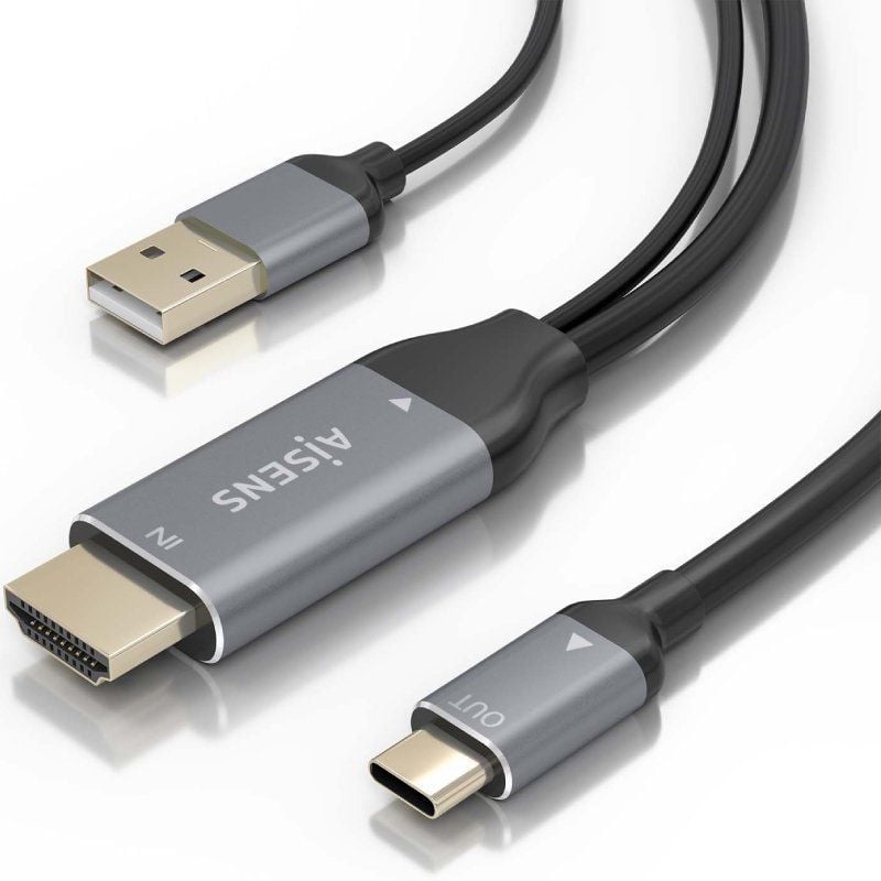 Cable Conversor Aisens A109-0871
HDMI Macho
USB Macho - USB Tipo-C Macho
1.8m
Negro