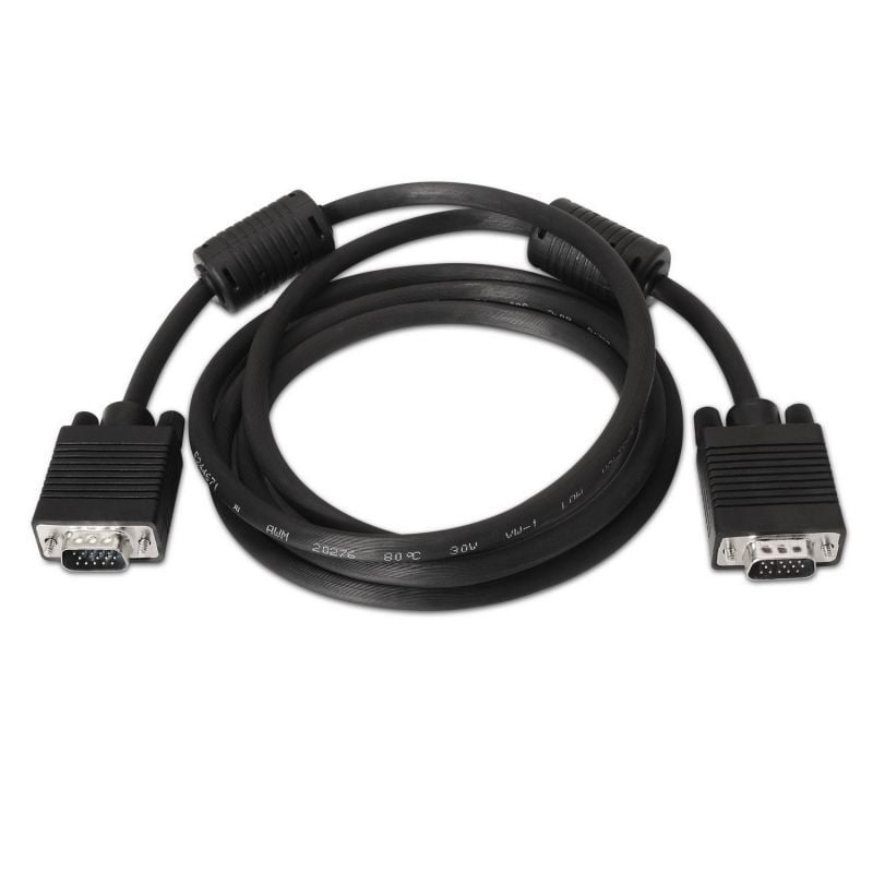 Cable SVGA Aisens A113-0073
VGA Macho - VGA Macho
Hasta 3W
10Mbps
6m
Negro