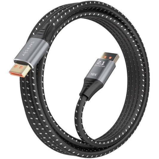 Cable DisplayPort 2.1 16K Aisens A158-0903
DisplayPort Macho - DisplayPort Macho
80Gbps
2m
Negro