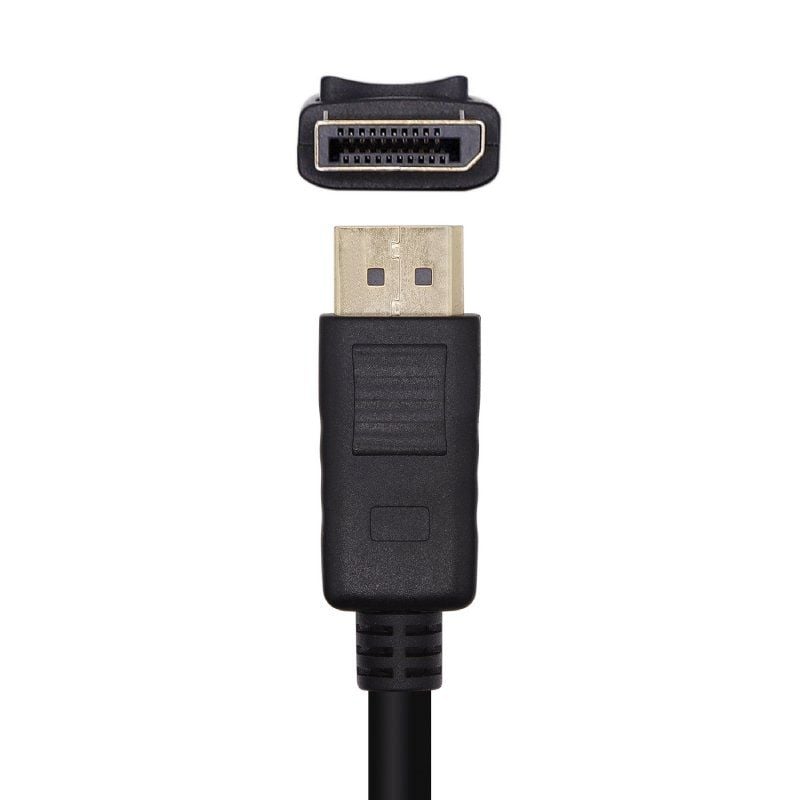 Cable DisplayPort 1.2 4K Aisens A124-0455
DisplayPort Macho - DisplayPort Macho
1m
Negro