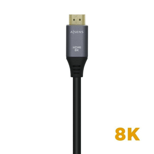 Cable HDMI 2.1 8K Aisens A150-0428
HDMI Macho - HDMI Macho
2m
Gris Negro