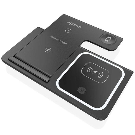 Base de carga Inalámbrica Aisens ASCH-15W3WC043-BK
15W