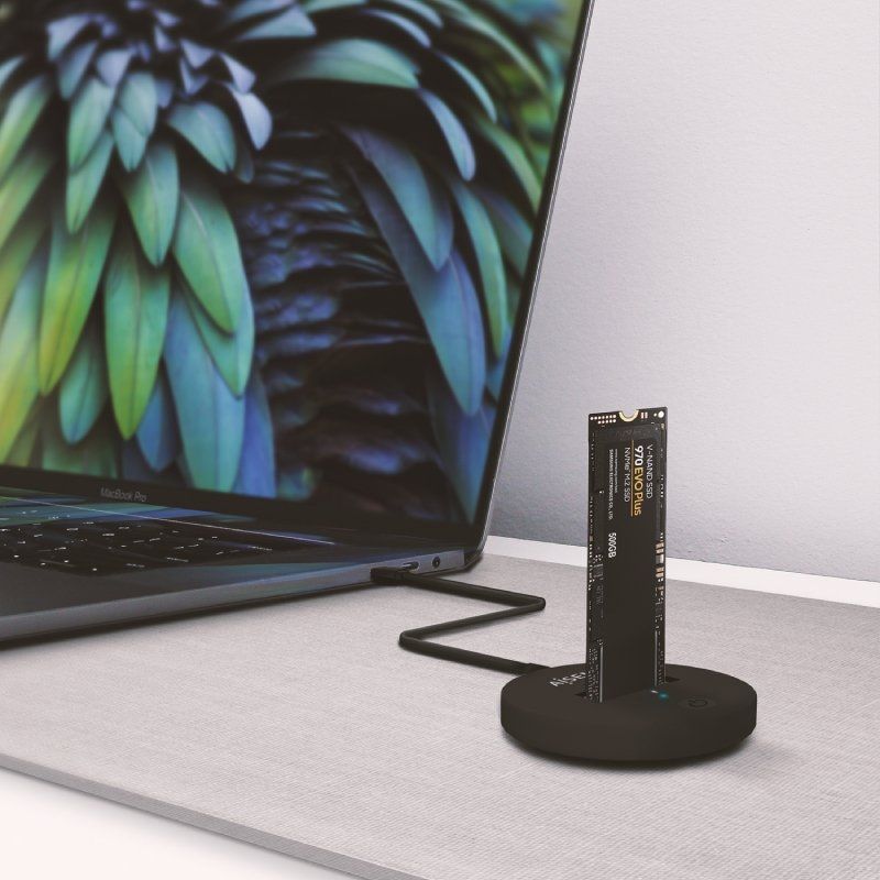 Dock USB Tipo-C para SSD M2 SATA/NVMe Aisens ASUC-M2D013-BK
Negro