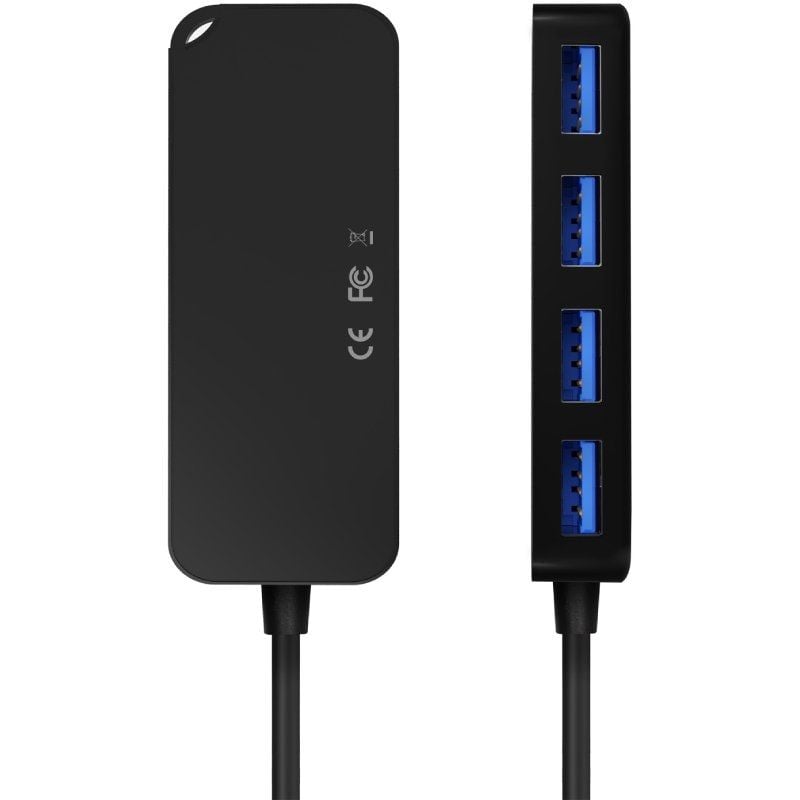 Hub USB Tipo-C Aisens A109-0716
4xUSB