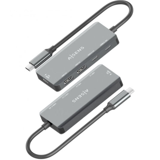 Hub USB Tipo-C Aisens A109-0946
2xUSB
2xUSB Tipo-C
1xUSB Tipo-C PD
Gris