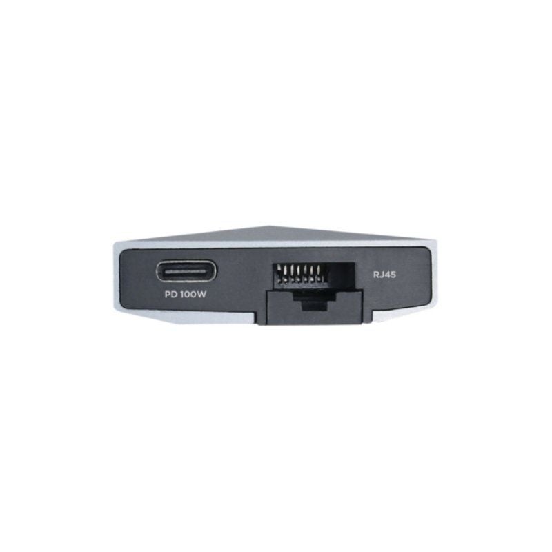 Docking USB Tipo-C Aisens ASUC-8P004-GR
1xHDMI 4K
3xUSB
1xRJ45
1xLector Tarjetas
1xUSB Tipo-C PD
Gris