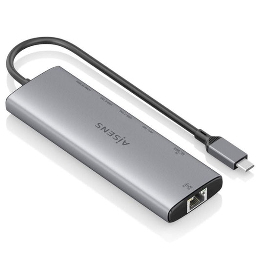 Docking USB Tipo-C Aisens ASUC-8P033-GR
1xHDMI 4K
1xUSB
2xUSB Tipo-C
1xRJ45
1xLector Tarjetas
1xUSB Tipo-C PD
Gris