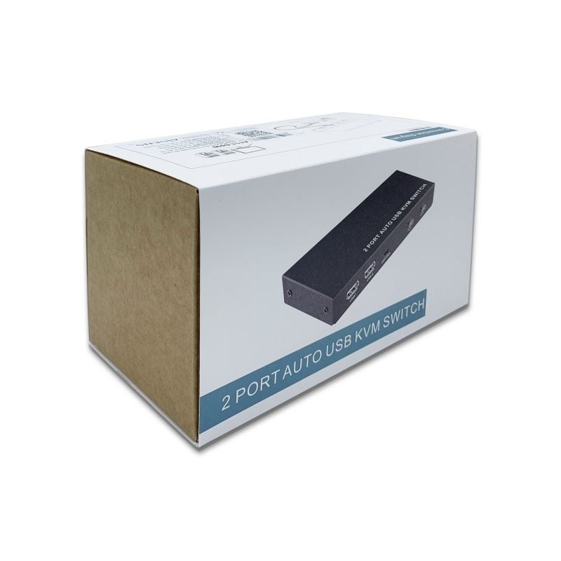 Conmutador KVM HDMI Aisens A111-0400
2PC con 1 sólo teclado y ratón