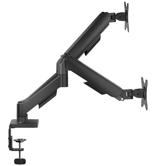 Soporte de Mesa con Contrapeso para 2 Monitores Aisens DT32TSR-357
Giratorio
Inclinable
hasta 9kg