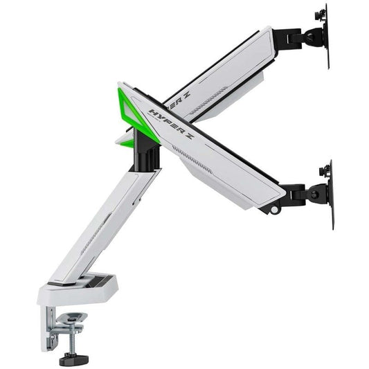 Soporte de Mesa Gaming con Contrapeso para 2 Monitores Aisens DT38TSR-345
Giratorio
Inclinable
hasta 16kg