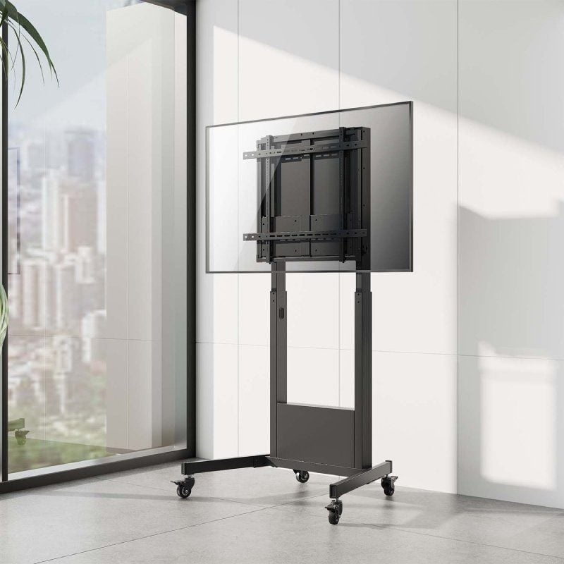 Soporte de Suelo con Ruedas Aisens FT100E-263 para TV de 60-100"
hasta 90kg