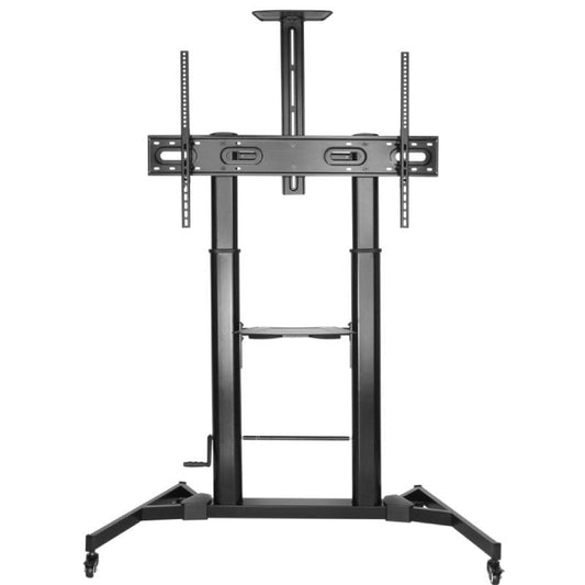 Soporte de Suelo Inclinable con Ruedas y Manivela Aisens FT100TE-171 para TV 60-100"
hasta 100kg