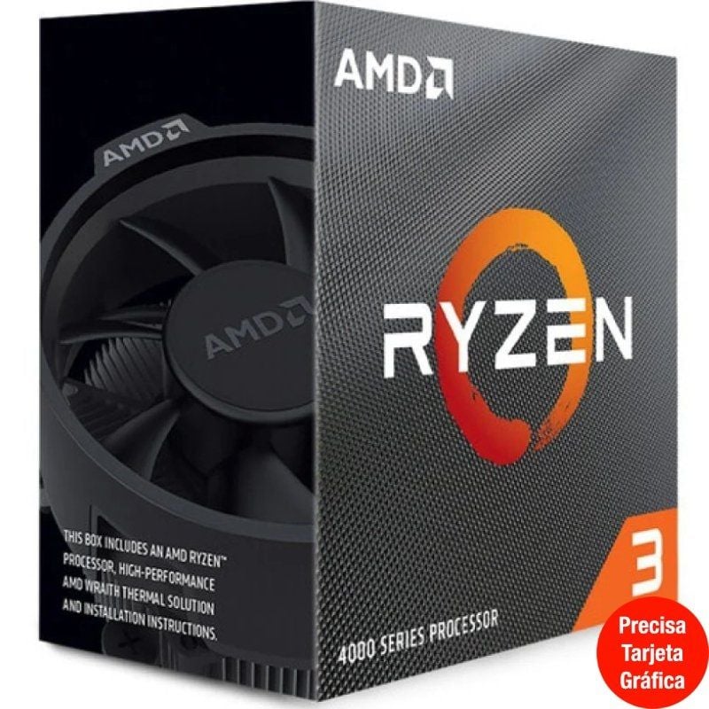 AMD RYZEN 3 4100 3.8GHz 4MB 4 CORE AM4 BOX+Disipad