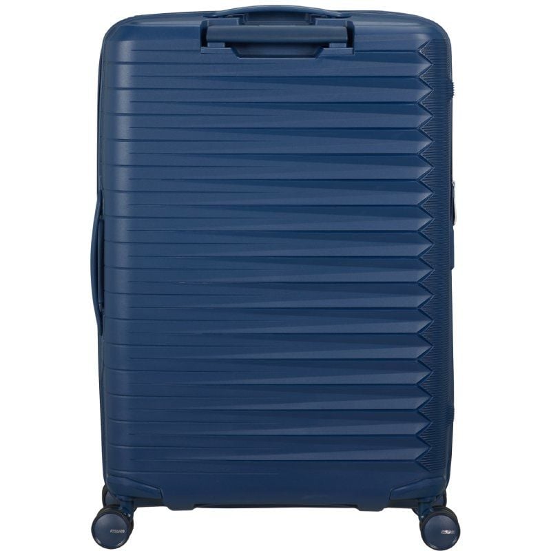 Maleta Mediana American Tourister FastForward Spinner Expansible 68cm
68x46x30cm
4 Ruedas
Azul Marino
