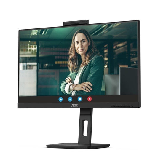 Monitor Profesional AOC 24P3QW 23.8"
Full HD
Webcam
Multimedia
Regulable en altura
Negro