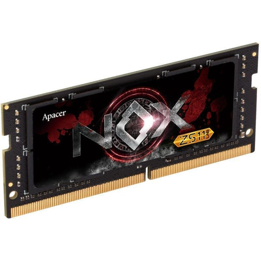 Memoria RAM Apacer NOX 16GB
DDR4
3200MHz
1.2V
CL20
SODIMM
