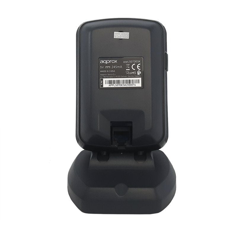 Lector de Código de Barras 1D-2D-QR Approx appLS07DESK
USB