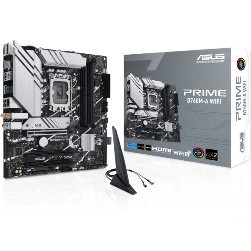Placa base asus prime b760m-a wifi socket 1700