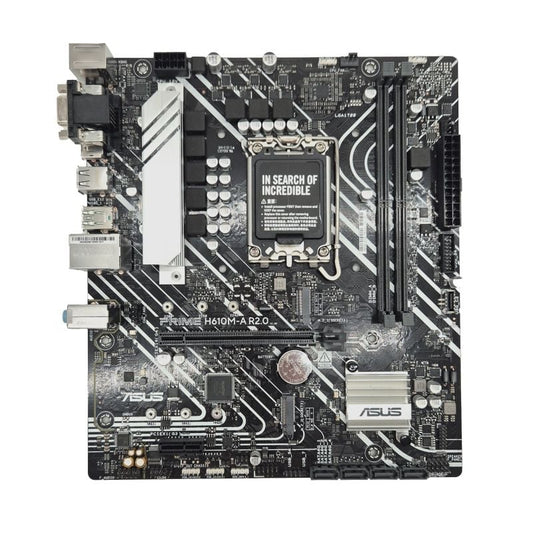 Placa Base Asus Prime H610M-A R2.0
Socket 1700
DDR5
PCIe 4.0
Micro ATX