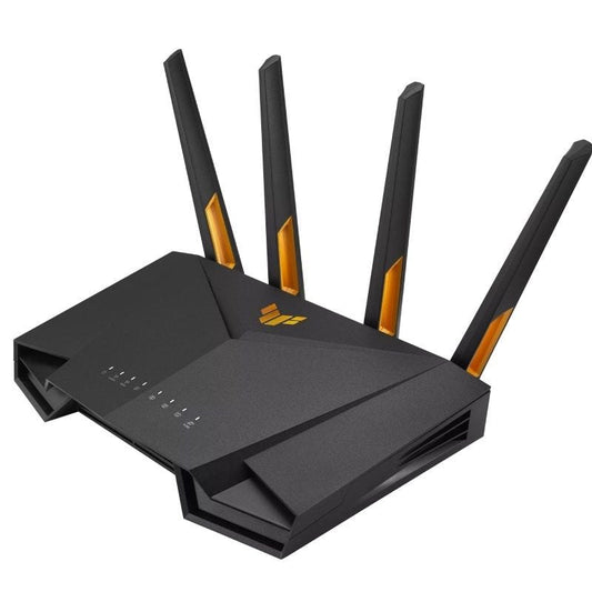 Router Gaming Inalámbrico Asus TUF AX4200
WiFi 6
4200Mbps
2.4GHz 5GHz
4 Antenas
WiFi 802.11ax/ac/n/a
- n/b/g