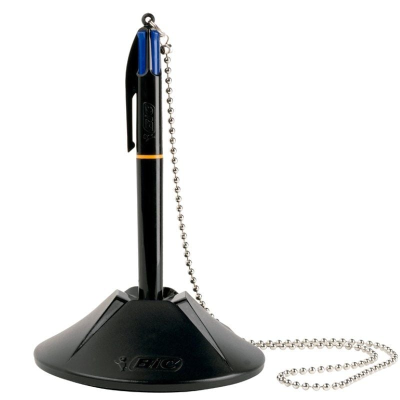 Bolígrafo de Tinta de Aceite Retráctil Bic 527507
Azul
Incluye Base + Cadena