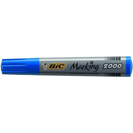 Caja de Rotuladores de Punta Fibra Acrílica Permanente Bic Marking 2000
4.9mm
12 unidades
Azules