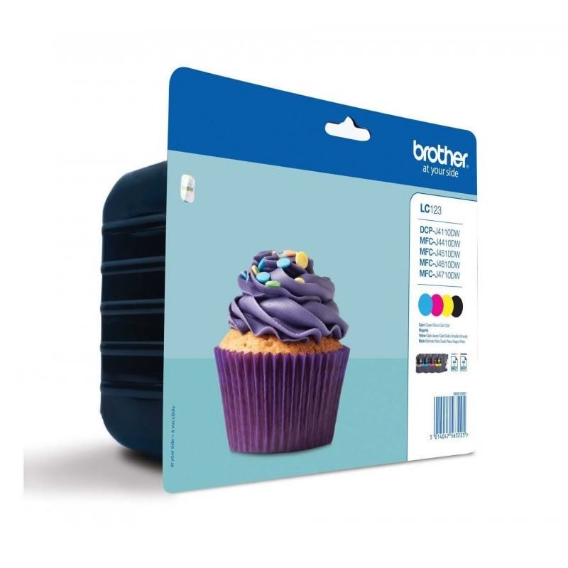 Brother Cartucho Multipack LC123VALBP