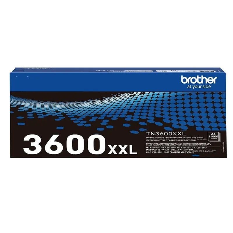 Tóner Original Brother TN3600XXL Alta Capacidad
Negro