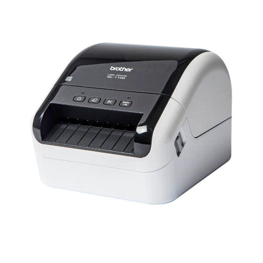Impresora de Etiquetas Brother QL-1100C
Térmica
Ancho etiqueta 103mm
USB
Blanca y Negra