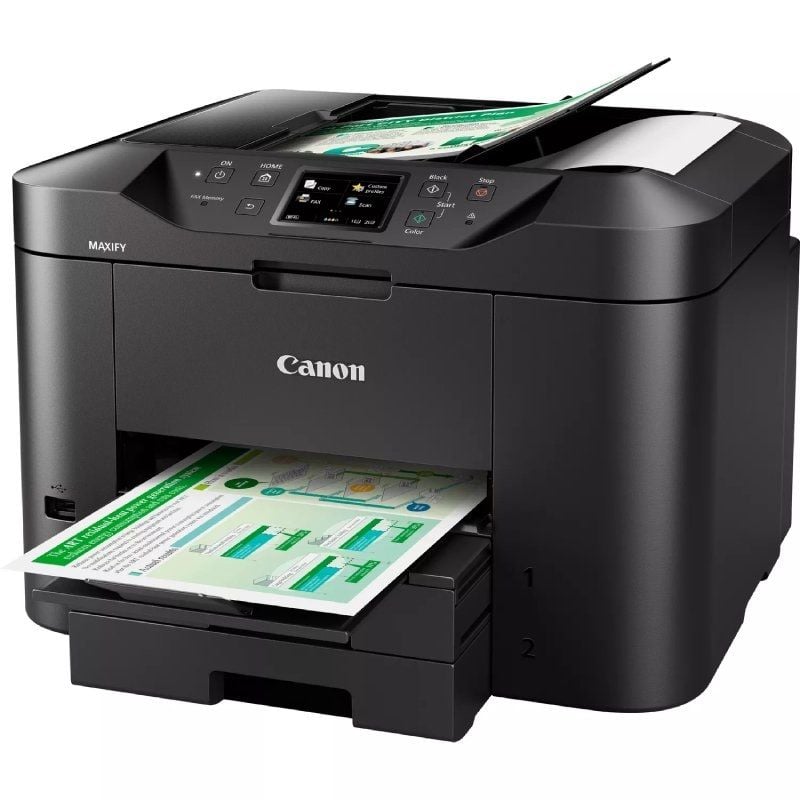 Multifunción Canon MAXIFY MB2750 WiFi
Fax
Dúplex
Negra