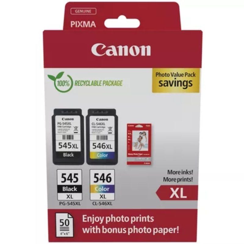 Canon Cartucho Multipack PG-545XL/CL-546XL