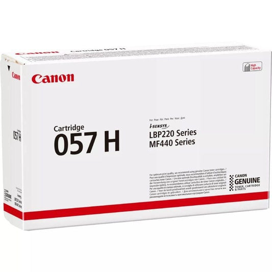 Tóner Original Canon i-SENSYS nº057H Alta Capacidad
Negro