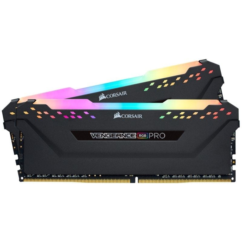 Memoria RAM Corsair Vengeance RGB Pro 2 x 8GB
DDR4
3200MHz
1.35V
CL16
DIMM