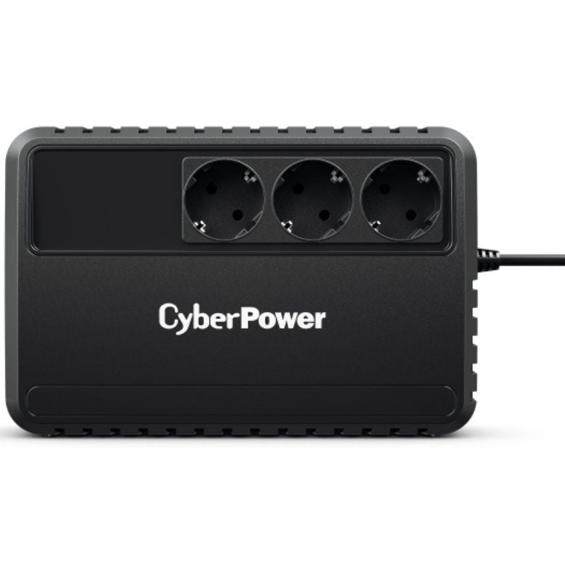 SAI Línea Interactiva Cyberpower BU650EG
650VA-360W
3 Salidas
Formato Bloque