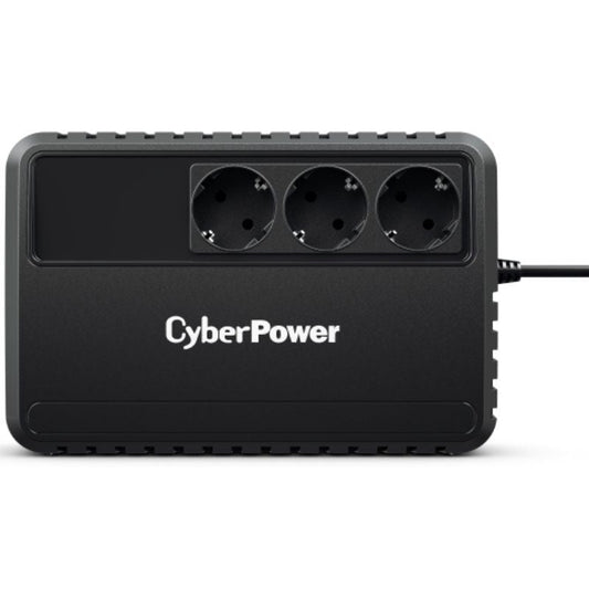 SAI Línea Interactiva Cyberpower BU650EG
650VA-360W
3 Salidas
Formato Bloque