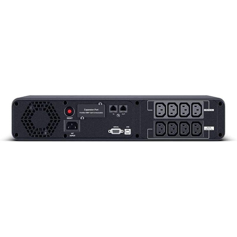 SAI Línea Interactiva Cyberpower CP2000EIPFCRM2U
2000VA-1200W
8 Salidas
Formato Rack