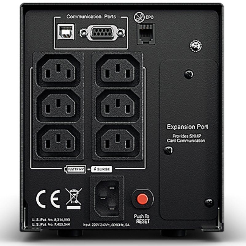 Sai línea interactiva cyberpower pr750elcd