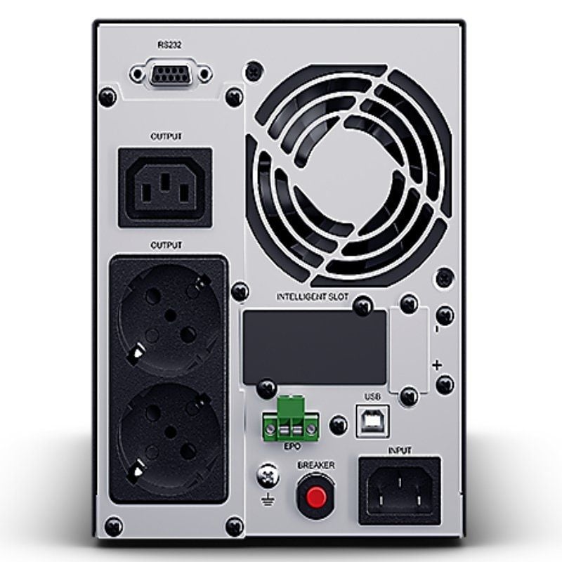 SAI Online Cyberpower OLS1000EA
1000VA-900W
3 Salidas
Formato Torre