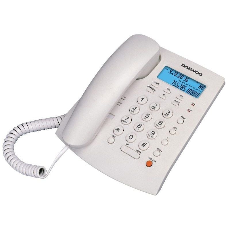 Teléfono Daewoo DW6310
Blanco