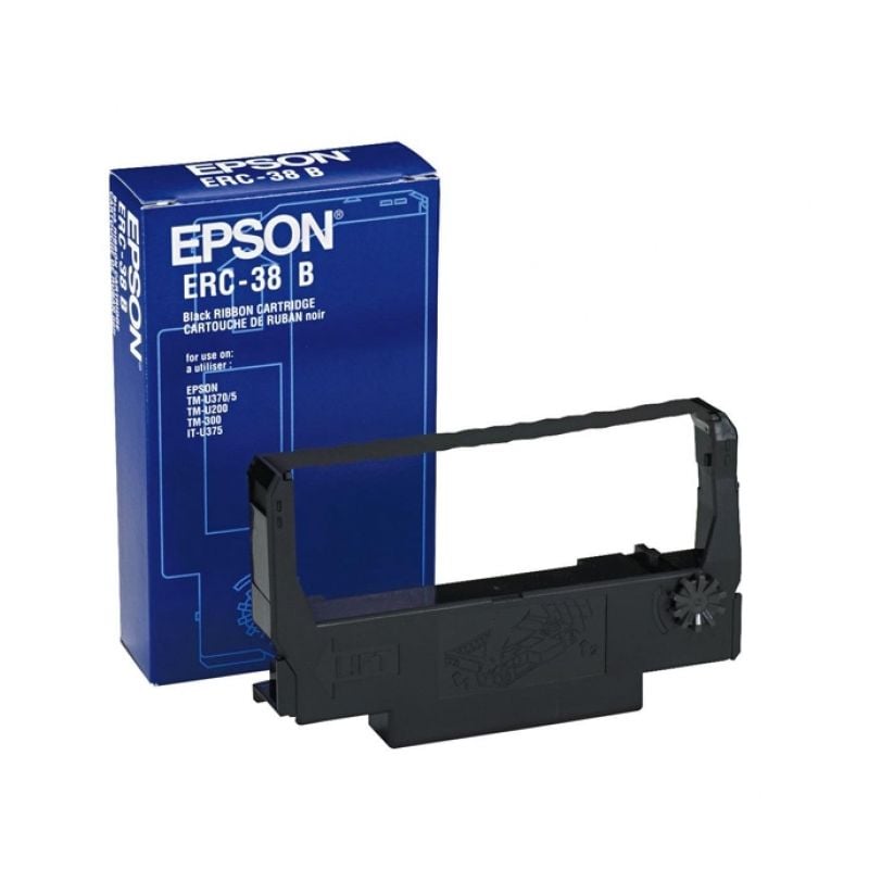 Cinta Matricial Epson ERC-38
Negra
